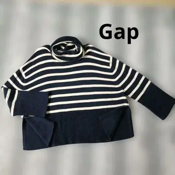GAP 스트라이프 터틀 니트 XL