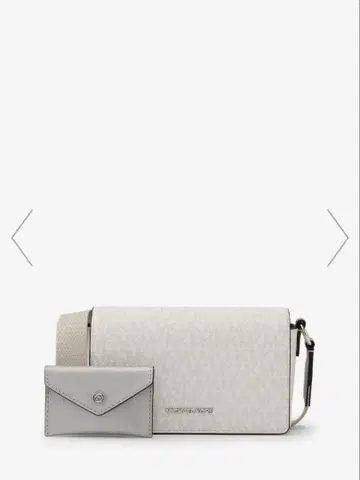 MICHAEL KORS 실버 숄더백