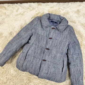 45rpm 히코리 다운 자켓 토글 버튼 인디고