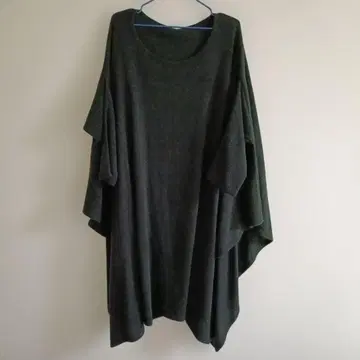 antiqua patterntorso 니트 판초