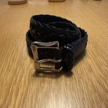 j&m davidson 가죽 메쉬 벨트 블랙 30/75