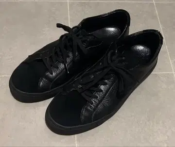EDIFICE FOOTWEAR 패널 스니커즈 42 블랙