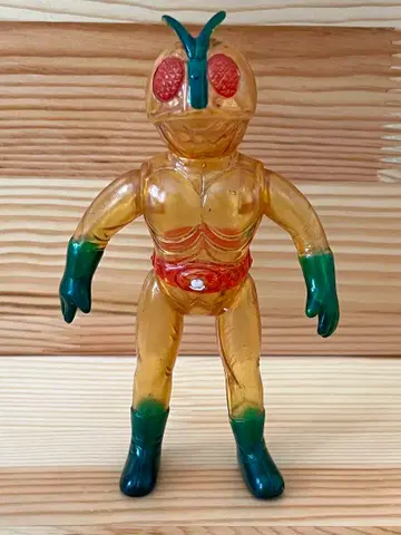 POPY 포피 개조인간 가면라이더 클리어 소프트 비닐 당시 물품