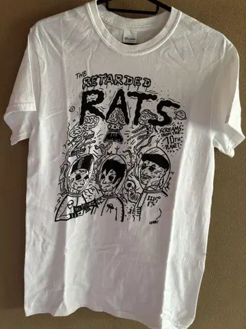 THE RETARDED RATS 티셔츠 사이코빌리