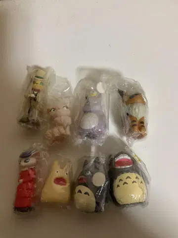 스튜디오 지브리 손가락 인형 8개 세트