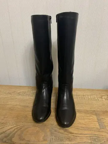 오페크 블랙 롱 부츠 L 사이즈