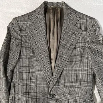 Belvest 울 글렌체크 자켓 44 7R