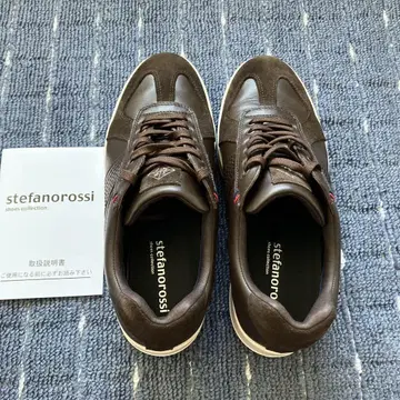 stefanorossi 브라운 스니커즈