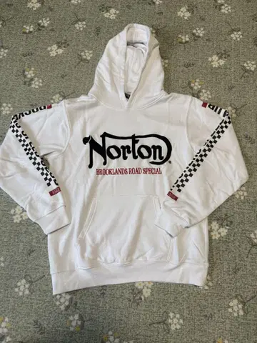 Norton 화이트 후드티