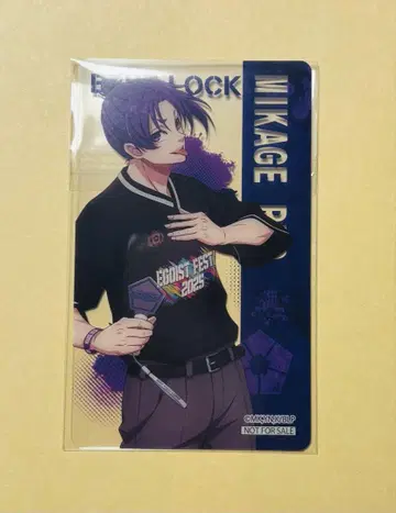 블루 록 에고 페스티벌 2025 키친카 클리어 카드 미카게 레오