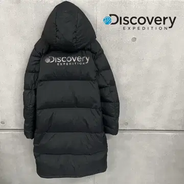 Discovery Expedition 블랙 다운 코트 자켓 L