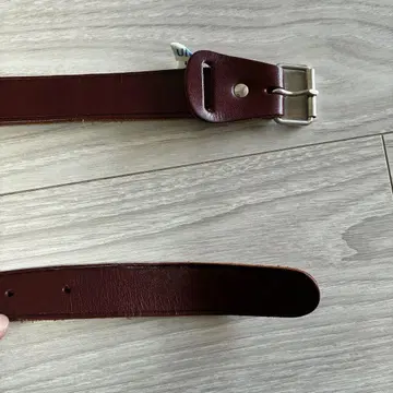 necessary or unnecessary 가죽 벨트 보르도