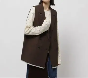 니코앤드 테일러드 더블 자켓 베스트