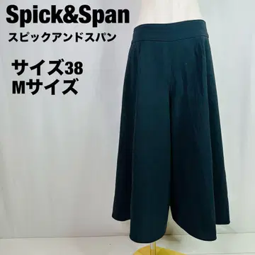 Spick&Span 스픽 앤 스팬 와이드 팬츠 블랙 116