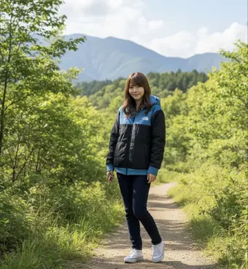 2way 리버서블 블루종 THE NORTH FACE 후드 부착 자켓