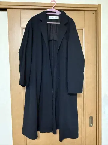 MidiUmi 블랙 체스터 코트