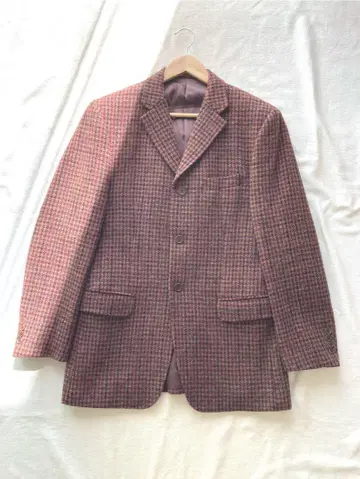 폴스미스 x 해리스 트위드 자켓 브라운 사이즈 L