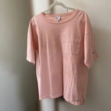 Champion T1011 핑크 티셔츠 X-Large