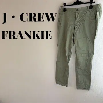 1점 한정 J.Crew 프랭키 올리브 그린 치노 팬츠