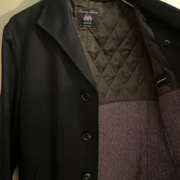 수트 컴퍼니 MOON 영국 콜라보 라이너 포함 고급 블랙