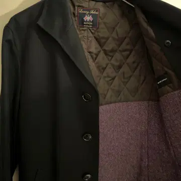 수트 컴퍼니 MOON 영국 콜라보 라이너 포함 고급 블랙