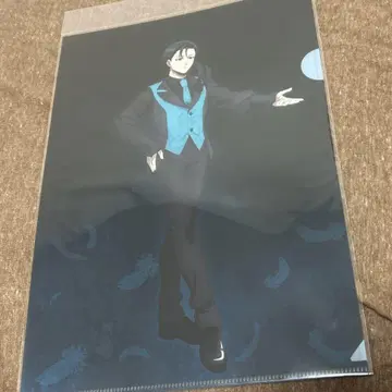 블루 록 블랙스완 클리어 파일 이토시 린 팝업 블루 록