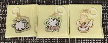 화이트 타이거와 블랙 타이거 트레이딩 아크릴 참 마커 3종