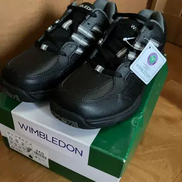 WIMBLEDON 테니스화 블랙