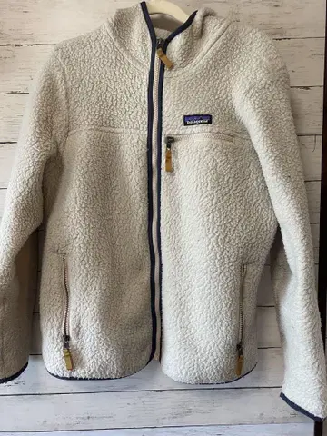 patagonia 플리스 자켓 M 크림