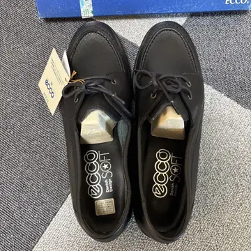 ECCO 블랙 로퍼 Soft