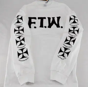 RED TAiL/CR-FTW L/S T-Shirt ( WHT ) L