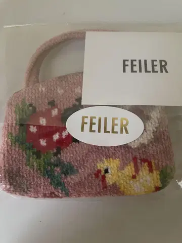 FEILER 페이러 긴자와 레이스점 콜라보 하이디 페이즐리 사이드 파우치