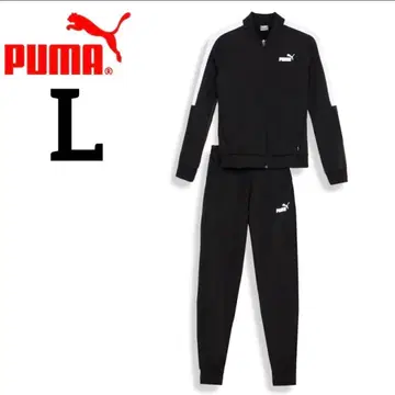 새상품 여성용 PUMA 블랙 저리 상하의 L 사이즈