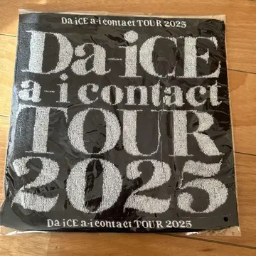 Da-iCE a-i contact TOUR 2025 타월