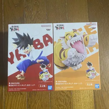 진 사무라이전 YAIBA 철인&카게토라 피규어 2체 세트