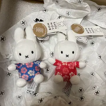 미피 키라 하와이 한정판 마스코트 키링 새상품 세트