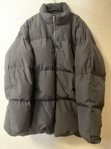 stein 오버사이즈 리버서블 다운 재킷