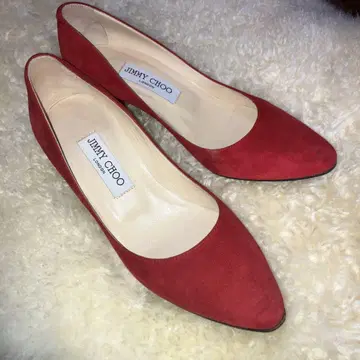 [고품질] JIMMY CHOO 펌프스 37 (24cm) 빨간색