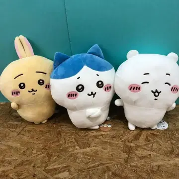 345 치이카와 (먼작귀) 서로 바뀐 봉제 인형 BIG 3종 세트