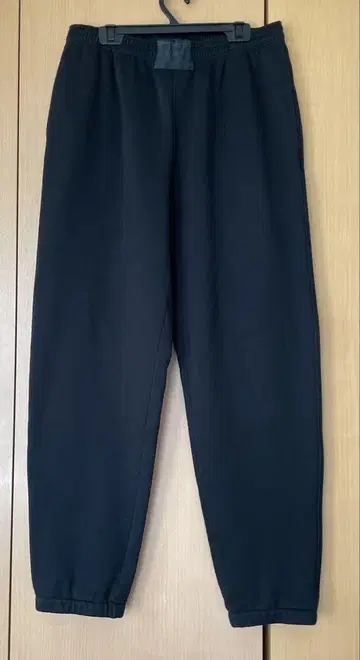 오라리 SMOOTH SOFT SWEAT PANTS 4 블랙