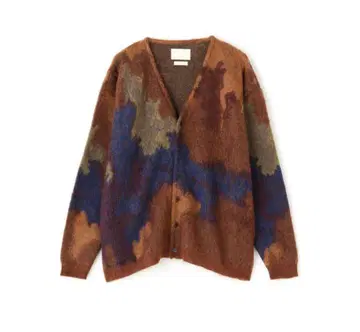 YOKE STILL JACQUARD CARDIGAN 사이즈 2