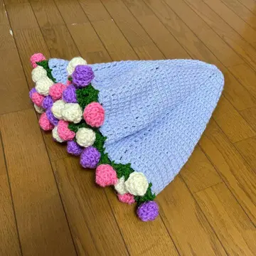 꽃다발 부케 담요
