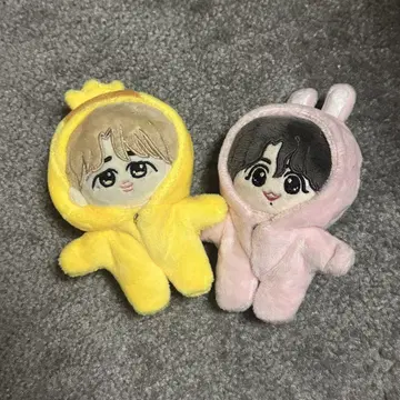 지민 & 정국 10cm 봉제 인형 세트