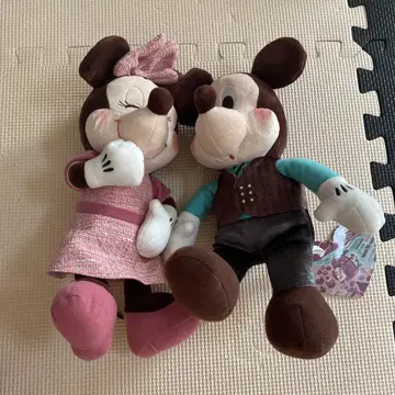 미키 미니 봉제 인형 세트