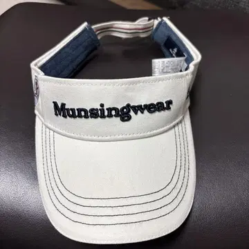 Munsingwear 바이저 화이트