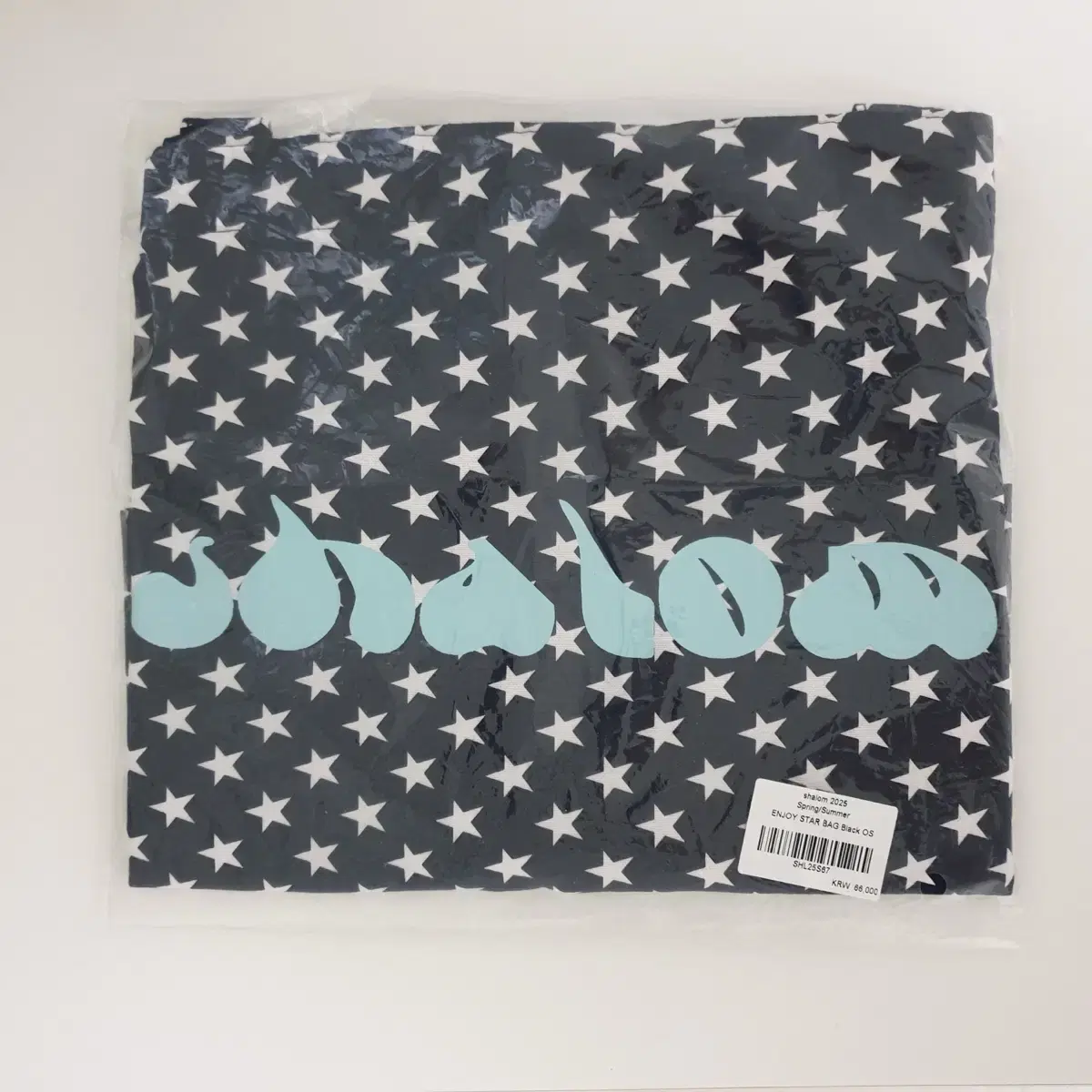 NCTWISH SHALOM コラボ商品 WING STAR BAG NAVY org.jpg