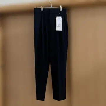 우츠쿠시 프리미엄 허리 팬츠 XS 네이비