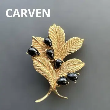 Carven 모데르 드 로즈 브로치