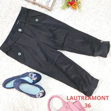 LAUTREAMONT 팬츠 ( S ) 블랙/7부