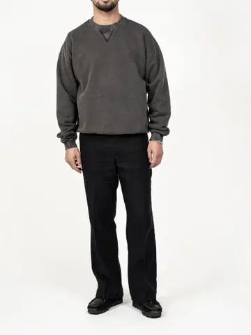 Pigment Damage ProcessingCrew Neck Sweat